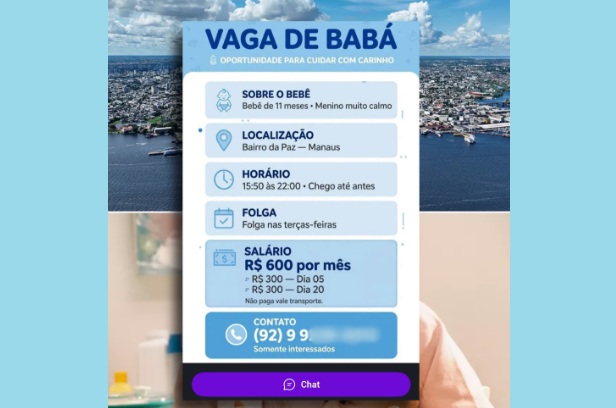 vaga babá