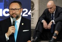 Aliado de Trump compartilha imagem de IA de Moraes com tornozeleira eletrônica