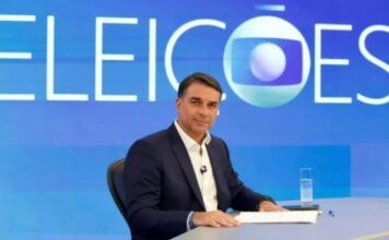 Flávio Bolsonaro almoçou com cúpula da Globo horas antes de sabatina eleitoral