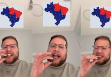 Influenciador defende muro entre Norte e Nordeste após resultado das eleições e gera repercussão