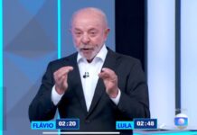 Lula associa conhecimento de Flávio sobre Manaus à crise de oxigênio na pandemia