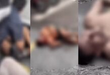 Homem suspeito de furtos é retirado debaixo de carro e espancado por populares na Betânia em Manaus