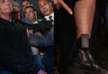 Bolsonaro ‘ganha’ nova tornozeleira eletrônica durante prisão domiciliar em Brasília