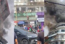 El Shaday, restaurante tradicional do Centro de Manaus, é identificado após incêndio nesta quinta-feira