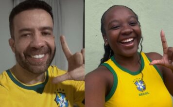 Apoiadores de Lula se mobilizam nas redes e ‘fazem o L’ com a camisa do Brasil