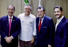 Governador eleito Omar Aziz discute ações emergenciais para a saúde do Amazonas com ministro Padilha em Brasília