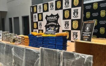 126 kg de skunk e haxixe, avaliados em R$ 3 milhões, são apreendidos em Manaus