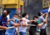 Imagem de mobilização de populares durante incêndio em Manaus viraliza em todo o Brasil