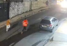 Dois assaltantes roubam carros, celulares e atiram em via pública no bairro Flores, em Manaus