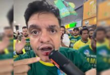 Candidato bolsonarista relata soco durante ato de campanha com “fora, PT”