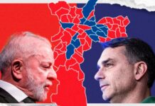Flávio Bolsonaro ganhou em 14 capitais, contra 13 de Lula